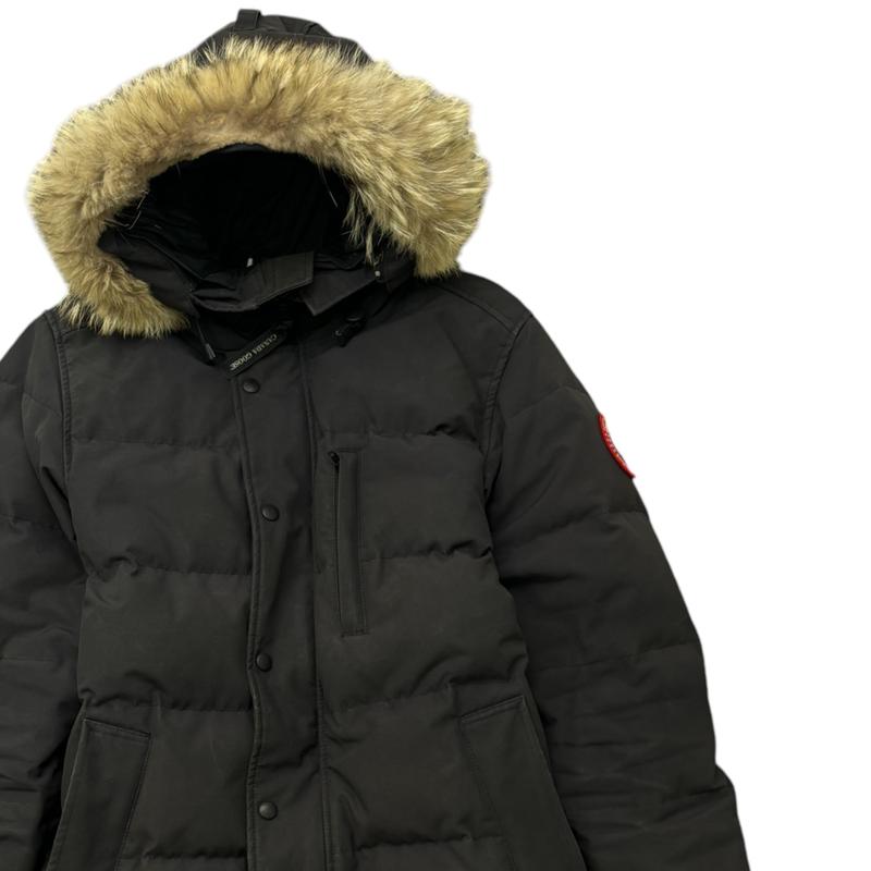 Preowned Canada Goose Men's Carson Down Jacket Charcoal Size M 2