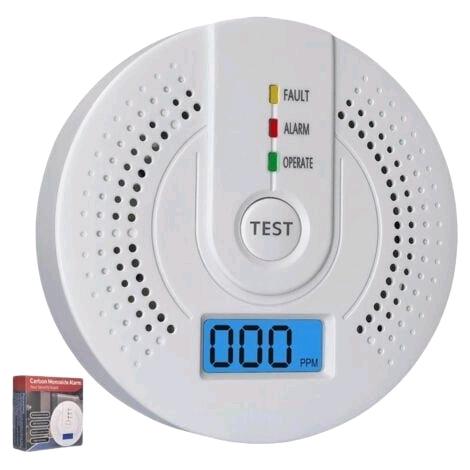 Carbon Monoxide Detector with Sensor Alarm for Home Safety 1