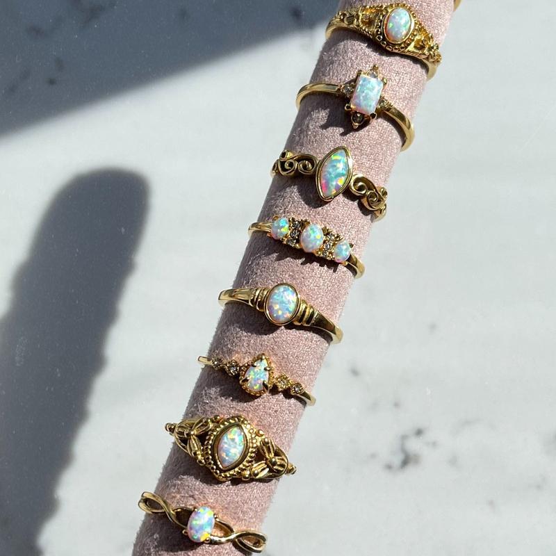 Alyssa Opal Ring 8