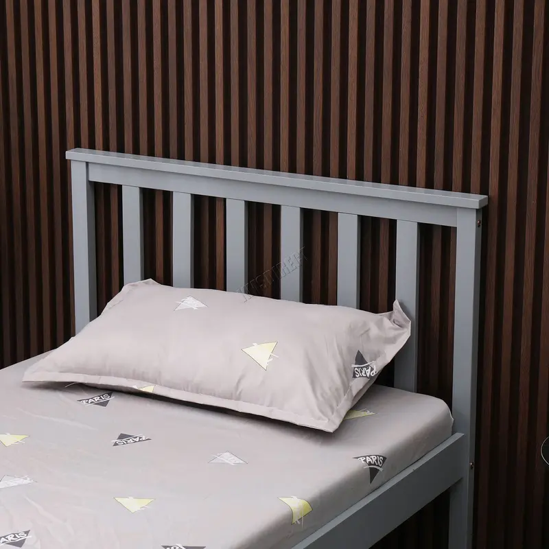 WestWood Single Double King Bed Solid Pine Frame Bedroom Footboard 7