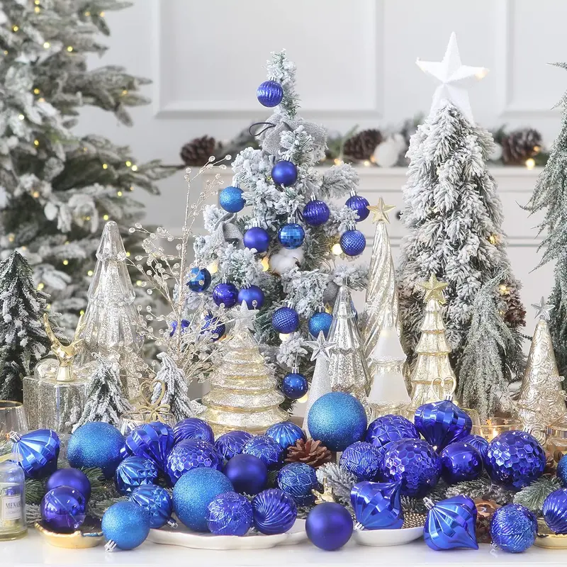 24pcs 3cm Christmas Decor Baubles Tree Balls Xmas Party Wedding Ornament 2