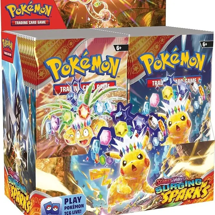 Pokémon - Scarlet & Violet Surging Sparks - Booster Pack - Trading Cards 2