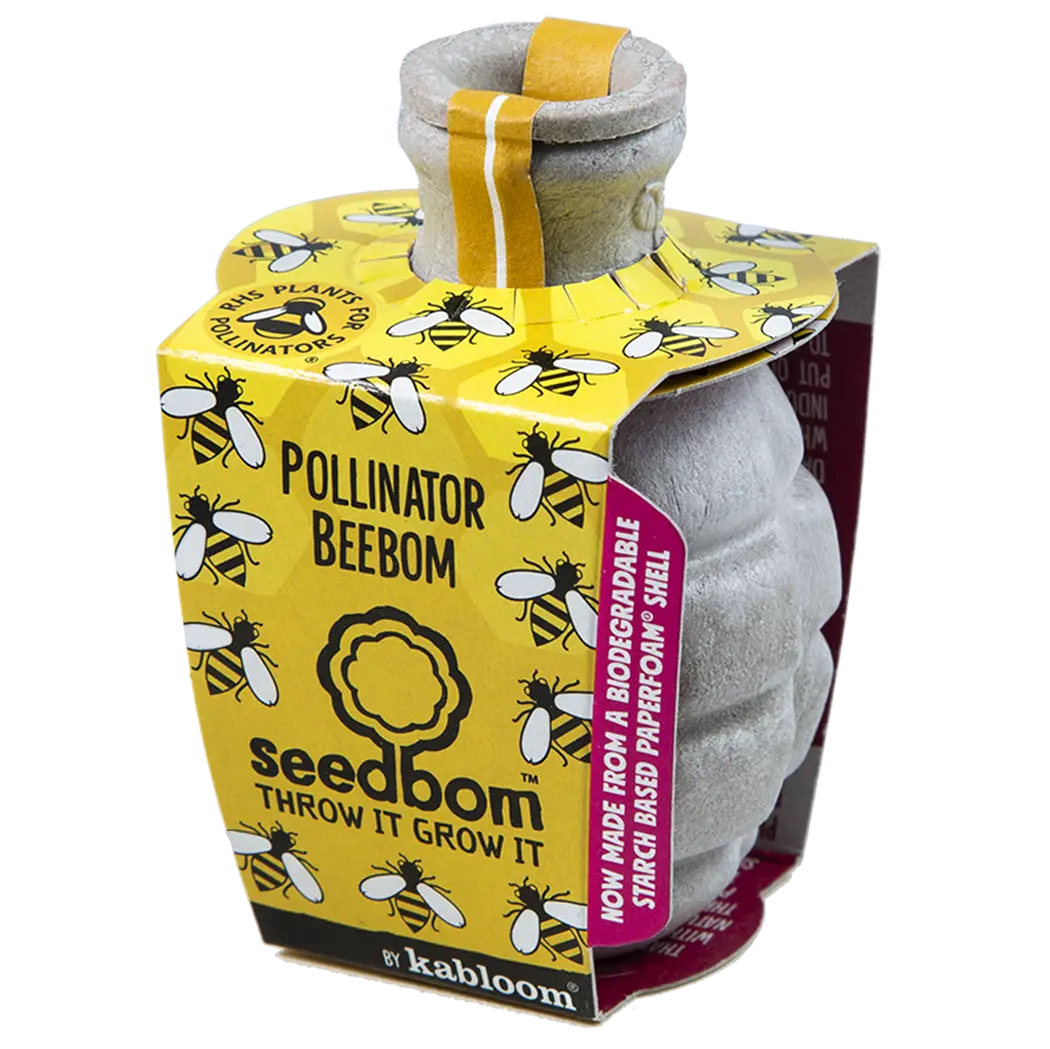 Pollinator Beebom Seedbom - Buzzing Mix of Bee-Friendly Wildflower Seeds