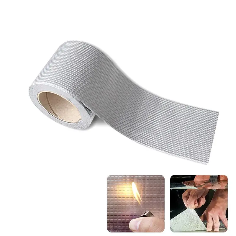 Professional Butyl Rubber Tape Waterproof Repair Tape Flashing Tape for Roof and Pipes Leak Wall Crack - 10m x 10cm 5