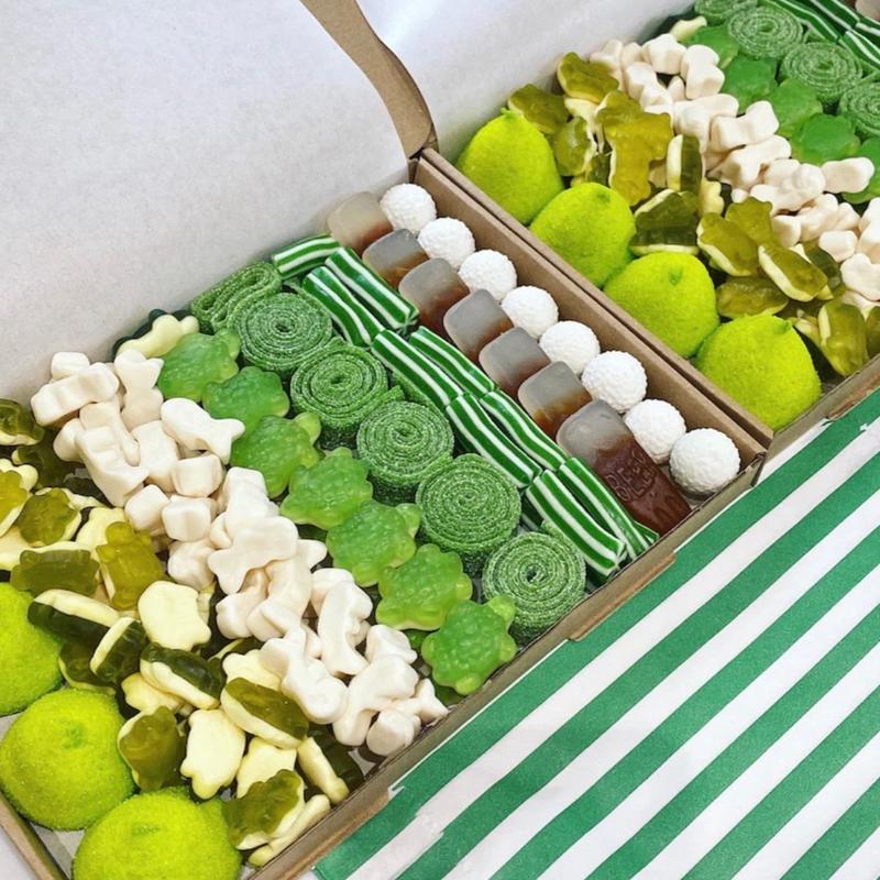 Golf and beers inspired sweet box 1