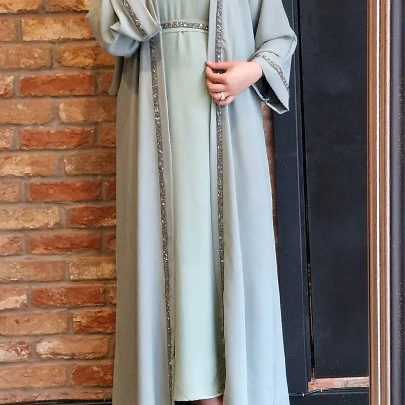 Halima open abaya 7