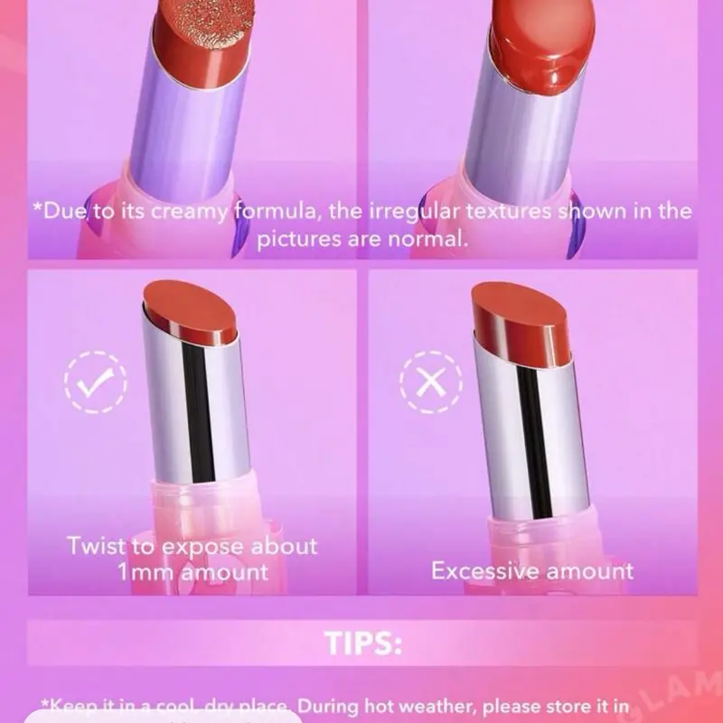 SHEGLAM Mirror Kiss High-Shine Lipstick-Rule Breaker Lipgloss Gloss Lip Care Glossy Cosmetic Makeup Smooth 6