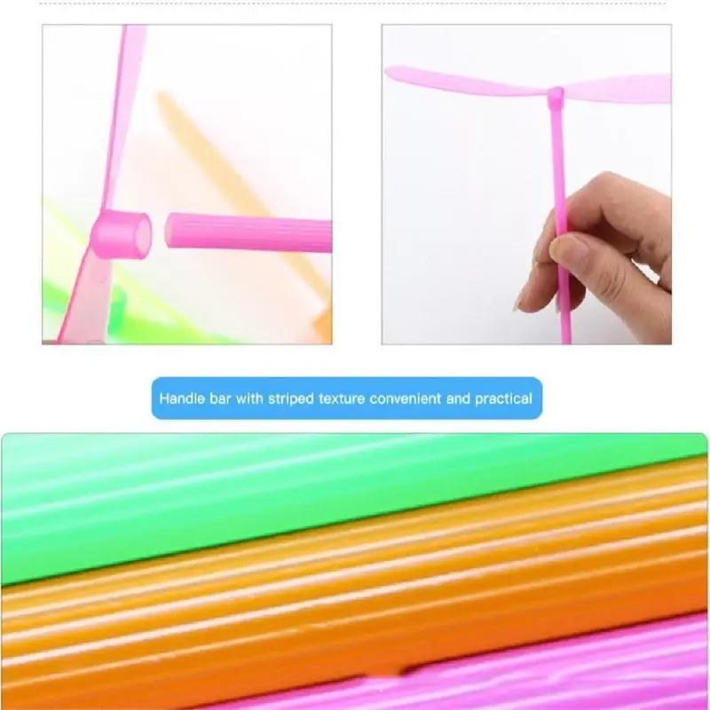 20Pcs Helicopter Propeller Hand Rub Flying Toy Children Playing Kids Gift Toy' Christmas sale, Christmas gift, Flash 50%off, Happy New Year sale 2