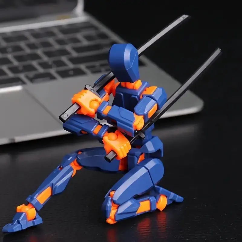 DIY 3D Action Figure Kit Dummy 13 D13 Joint Movable Polycarbonate Material for Creative Play 3D Printing 3