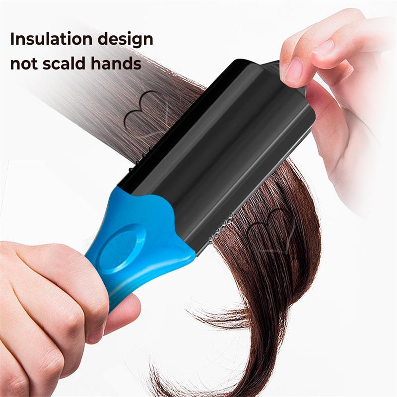 Product Introduction of 3D hair imprinting  3D Hair Press Iron Hair Straightener Electric Straightening Curling Imprinting 3D Hair Crimper Comfort Curler 17