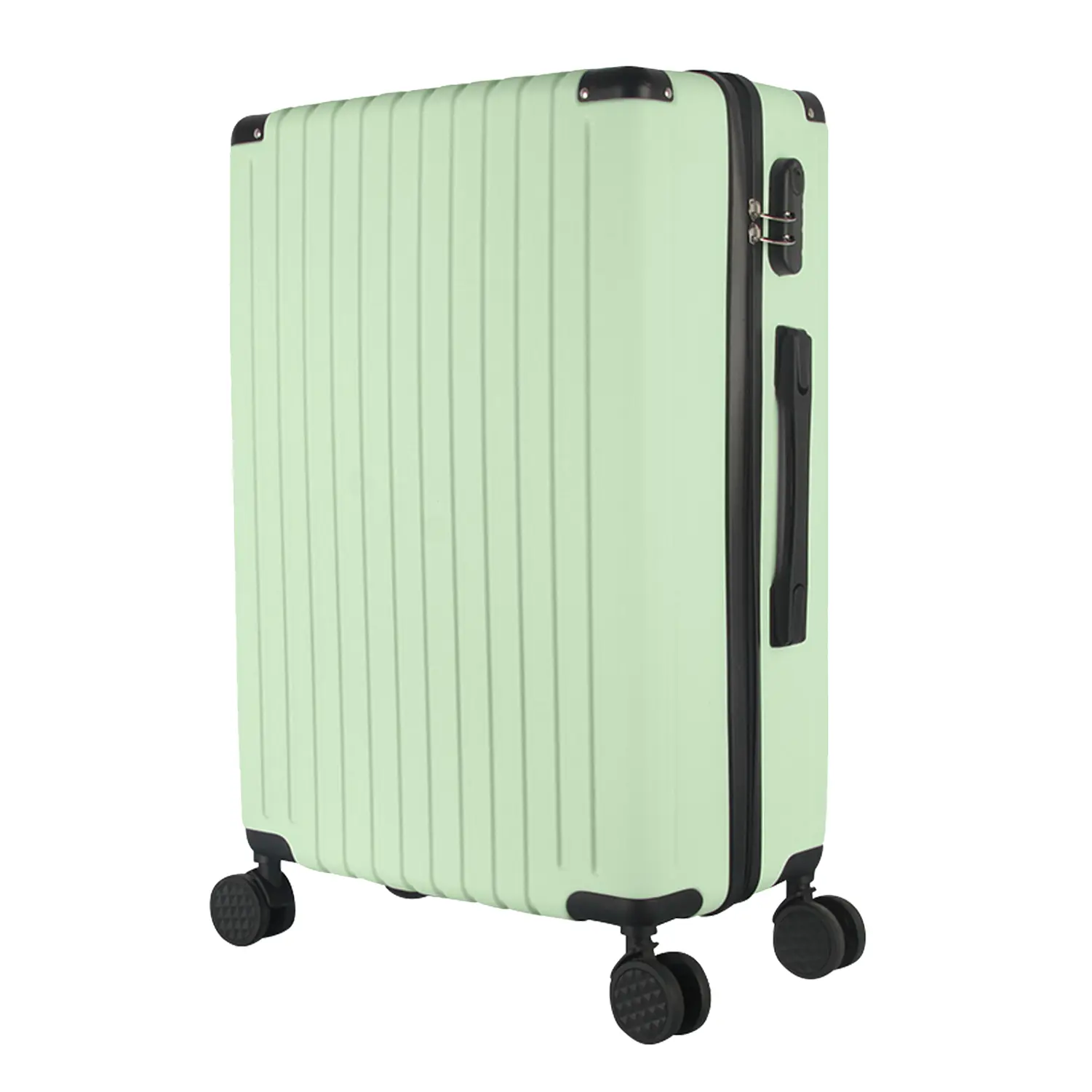 Large Lime Green Hard Shell Suitcase