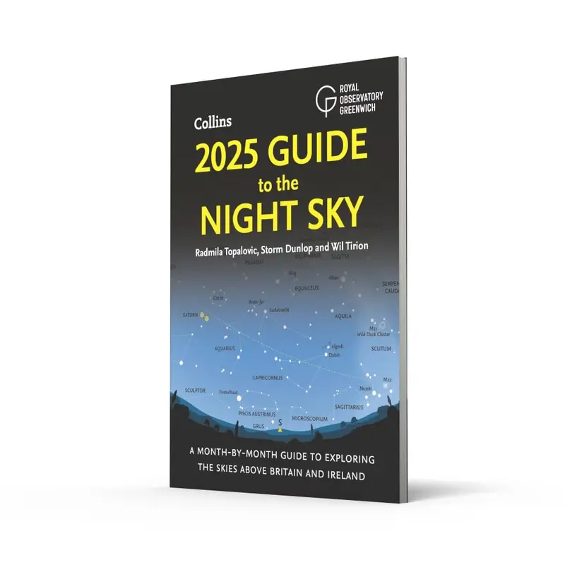2025 Guide to the Night Sky: A month-by-month guide to exploring the skies above Britain and Ireland Paperback – 1