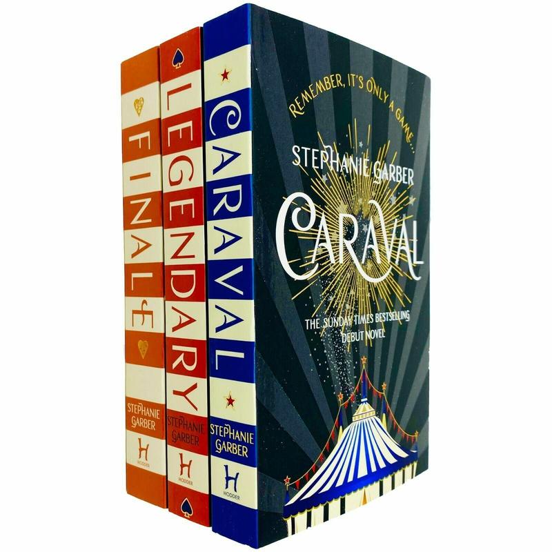 Caraval Series Complete Trilogy Collection 3 Books Set by Stephanie Garber Paperback 0