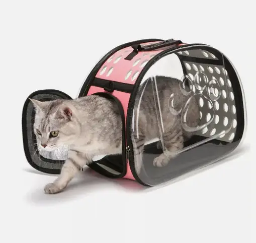 Large Dog Cat Puppy Carrier Shoulder Bag Portable Breathable Folding Pet Travel 2