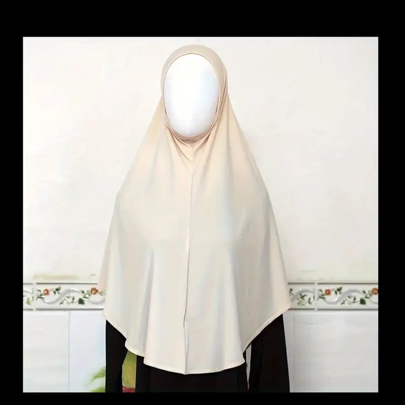 One piece khimar  namaz  hijab umrah  Hajji soft jersey 2