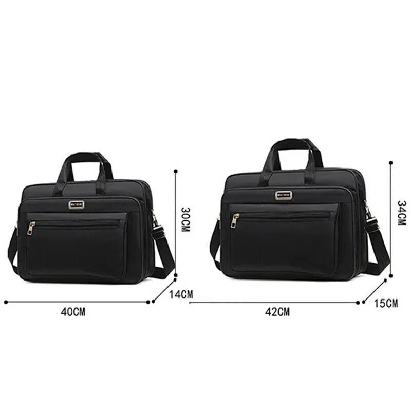 Laptop Bag 17 Inch Laptop Briefcase Laptop Messenger Bag Water Repellent Computer Case Laptop Shoulder Bag Durable Tablet Sleeve  for Business/College/Women/Men-Black cosmetic  bag cosmetic  bag 2