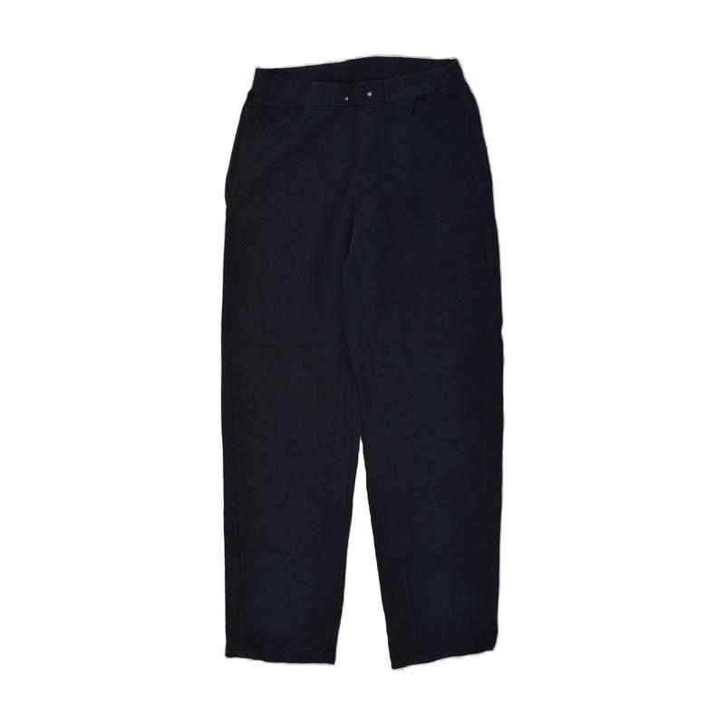 Pre-Owned Vintage NIKE Mens Tracksuit Trousers Small Navy Blue Cotton 0