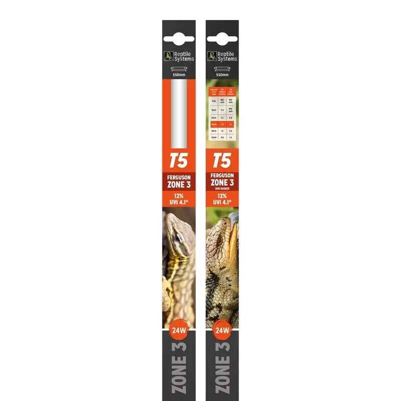 Reptile T5 Zone 3 UVB 24w 550mm 0
