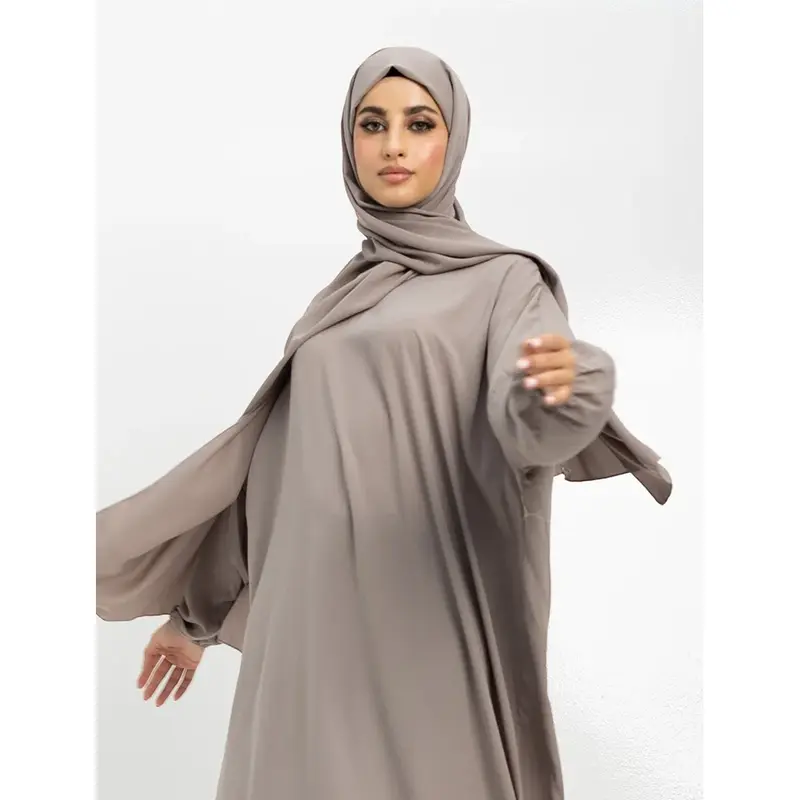 Stone Instant Hijab Abaya 0