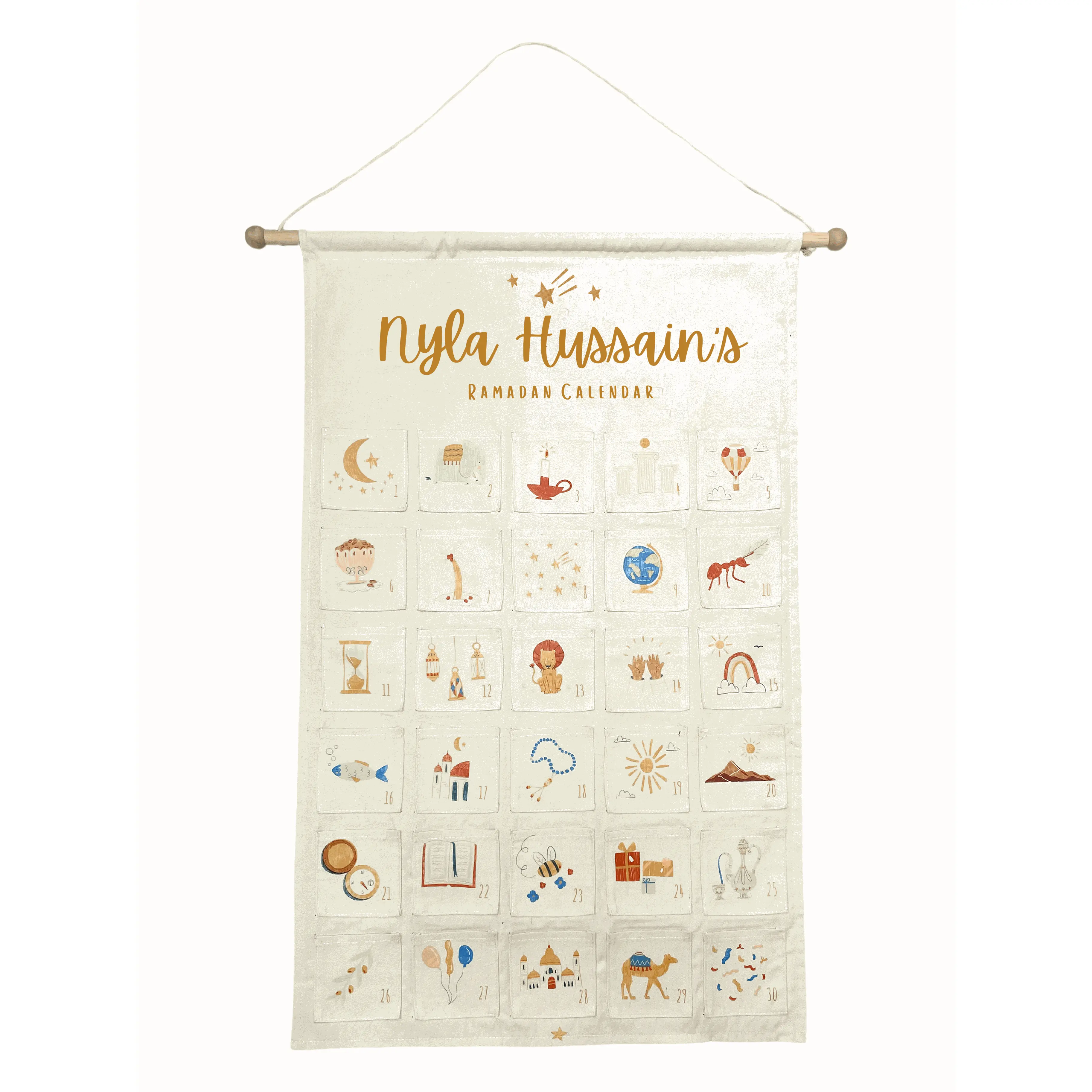 Ramadan Personalised Adventure Themed Calendar