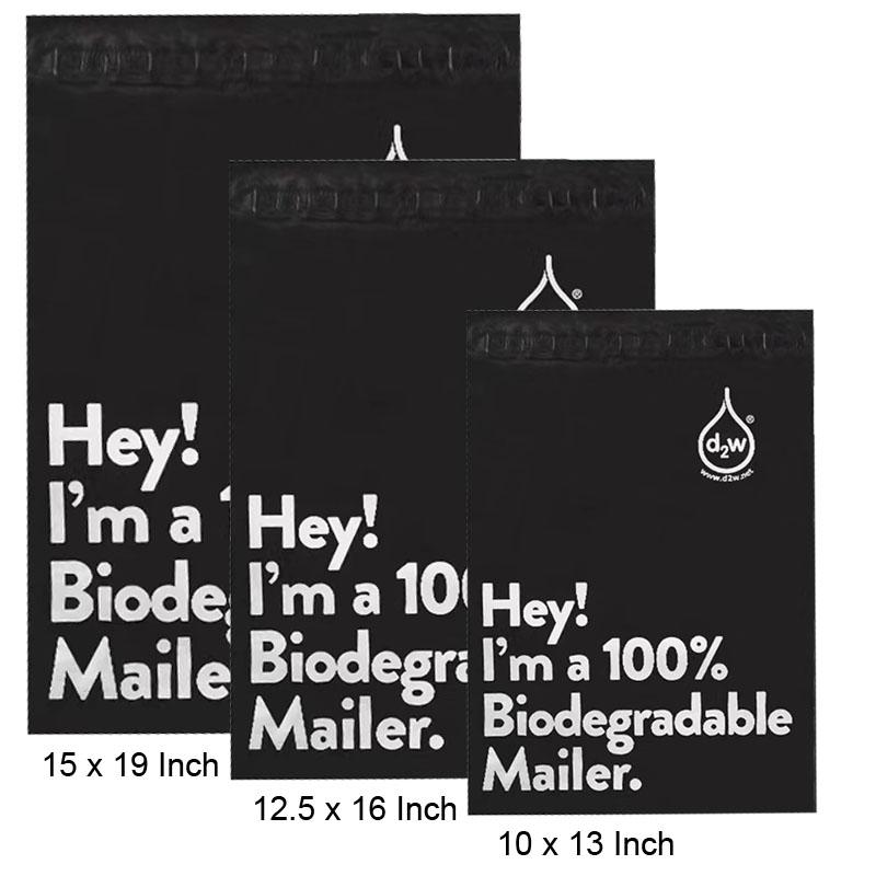 60x Mix Size Mailer Bag Mailing Postal Bags Envelopes I AM BIO For Shipping Packing Biodegradable Strong Postal Carrier 1