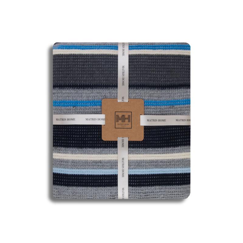 Matris Home England Melody Cotton Blenket Throw for Sofa and Bedspread - Super Soft and Cosy 3