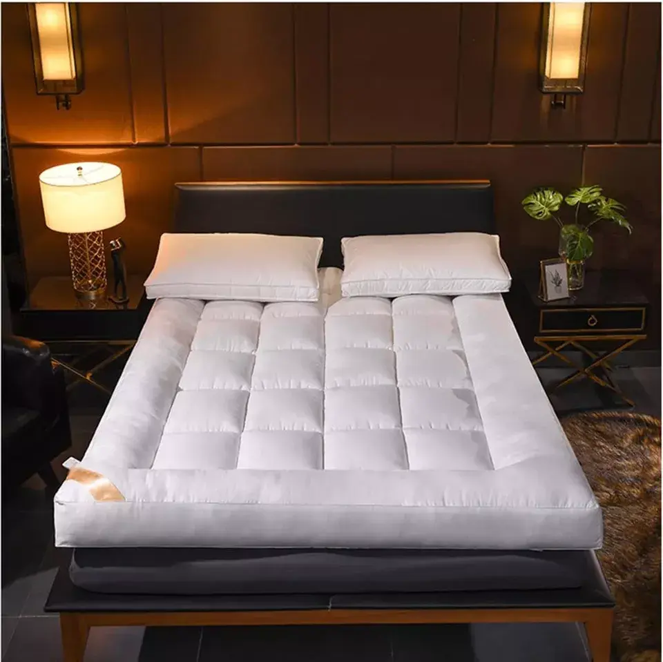 Extra Thick Mattress Topper 10cm 4Inch Deep Toppers Single Double Super King Bed