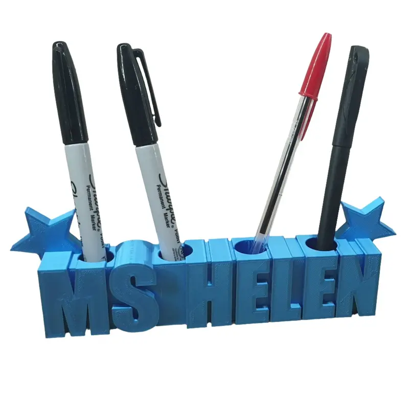 Customised Pen Holder, Personalised Desk Pen Pot, Teacher Gift, Librarian Gift, End of Term Gift, Quick Dispatch 1