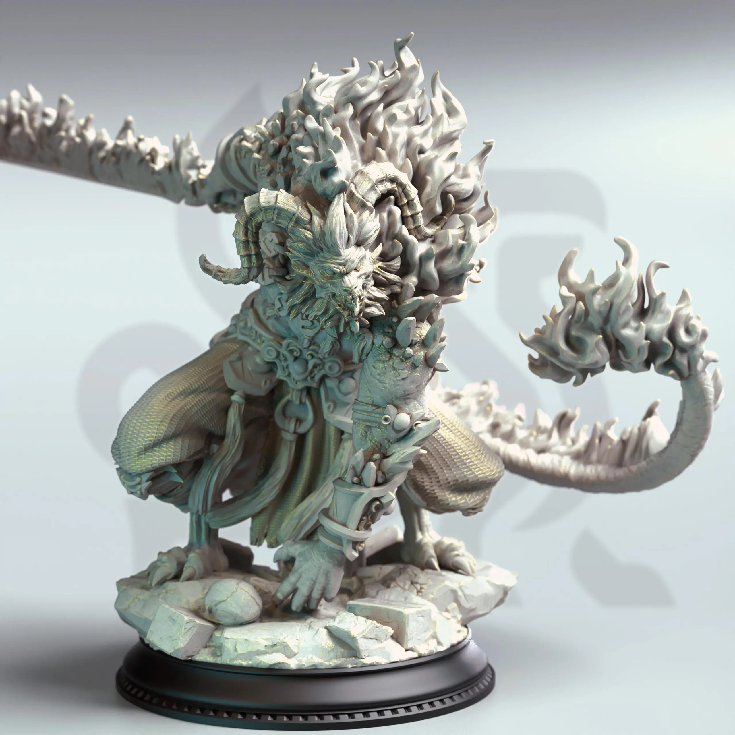 Rakshasa The Terrible DnD D&D Miniatures TTRPG DM Stash
