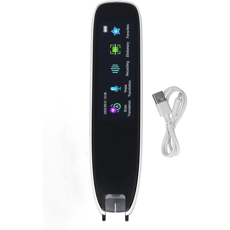 Multifunctional Translation Scanning Pen, Built in Recording, 13 Languages Supported, ABS Material, Reading Pen with Translation, Translator Pen for Home, School, Library 6
