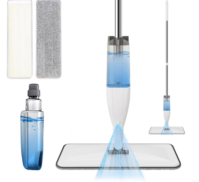 Efficient Floor Cleaning with VegiMax Dry & Wet 2-in-1 Spray Floor Mop - Perfect for Hardwood, Tile, and More! magicmop and  Microfiber Traditional Removable 1