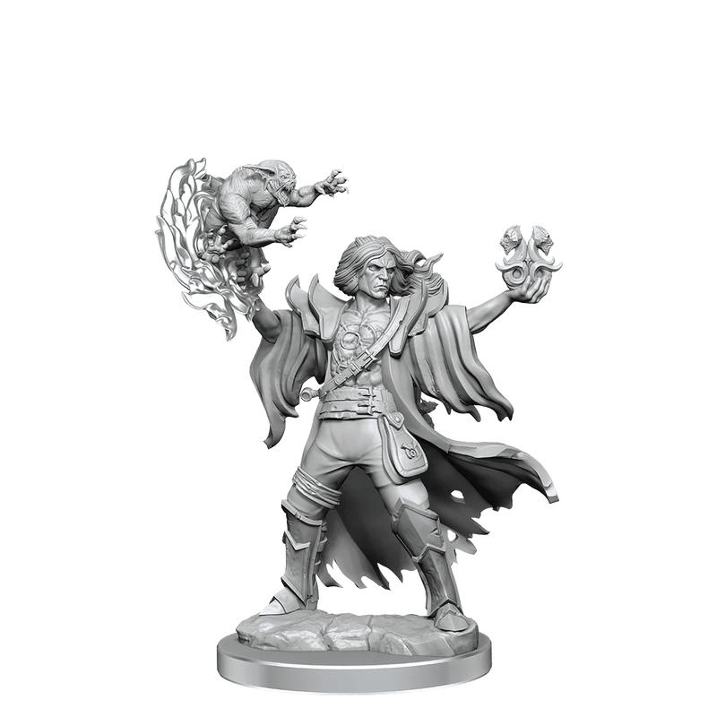 Dungeons & Dragons Frameworks: Human Warlock Male 4