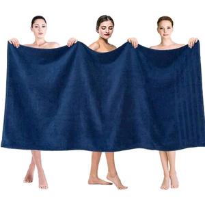 XXXL 2 Super Jumbo Premium Towels - Plus Size 90x180cm - High GSM  for Ultimate Absorbency Bath Smooth Plain Cotton luxury towel