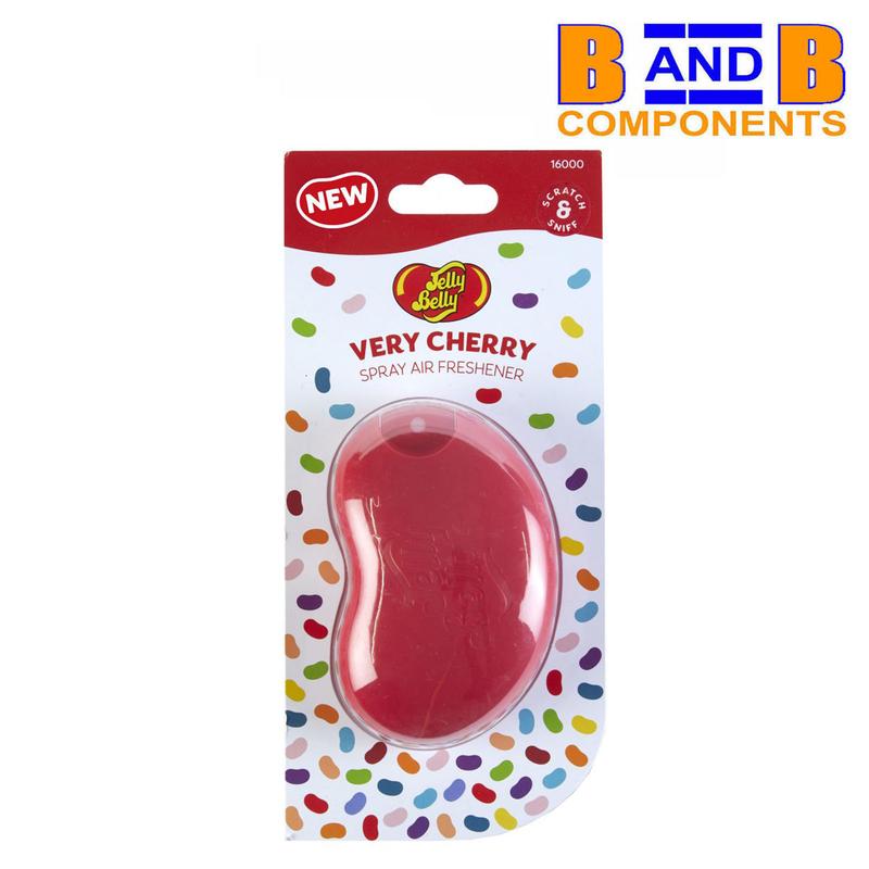 Jelly Belly Very Cherry Duo Vent, 3D, Spray & Can Car Air Freshener Set A1715 6