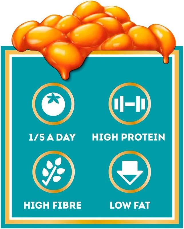 Baked Beanz - 415g x4 - Delicious & Nutritious - Perfect for Snacking 3