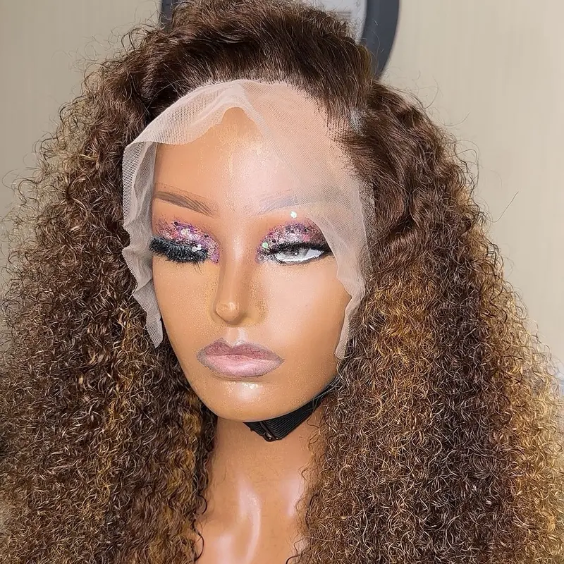 13x4 frontal pixie curl human hair wig 3