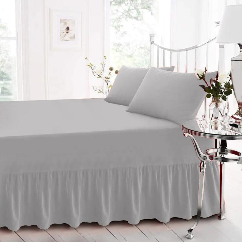 Extra Deep Fitted Valance Sheet Bed Sheets Single Double King Super King Size in Multiple Colors And Multiple Sizes ( Single, Double, King, Super King ) With Free Shipping and Free Return, Long lasting Quality fitted sheet deep fitted pillow  cases 1