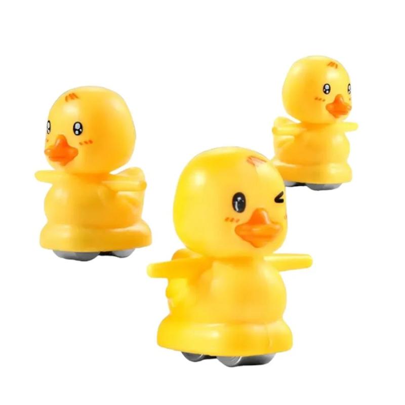 Yellow Duck Slide Track Toy Ducks Climbing Stairs City, Remote Control, Sound & Music - Kids Christmas/Birthday Gift 2