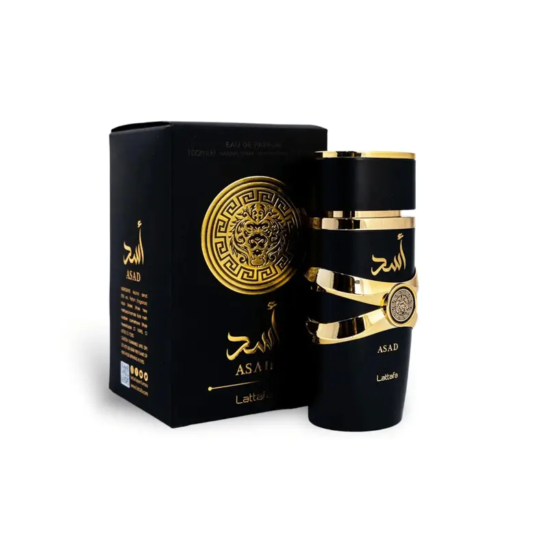 Asad Lattafa Perfume for Men, Eau De Perfum, Refreshing Oud and Musk Fragrances, Men’s Arabian Fragrance 1