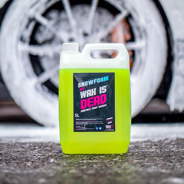 wax is dead snow foam apple scented ph neutral 3