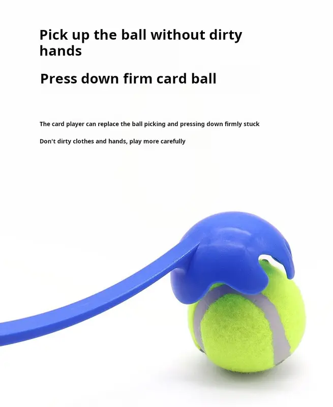 35 cm Plastic Dog Tennis Ball Chucker Launcher - Random Colour 3