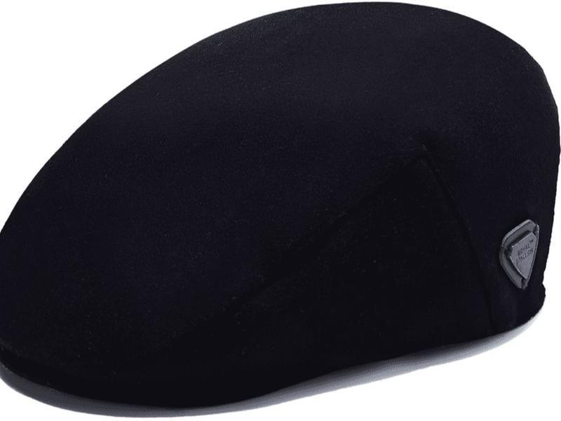 Tesfarz Men's Beret Flat Newsboy Hat Irish Cabbie Gatsby Cap Breathable Driving Hunting Hat 2