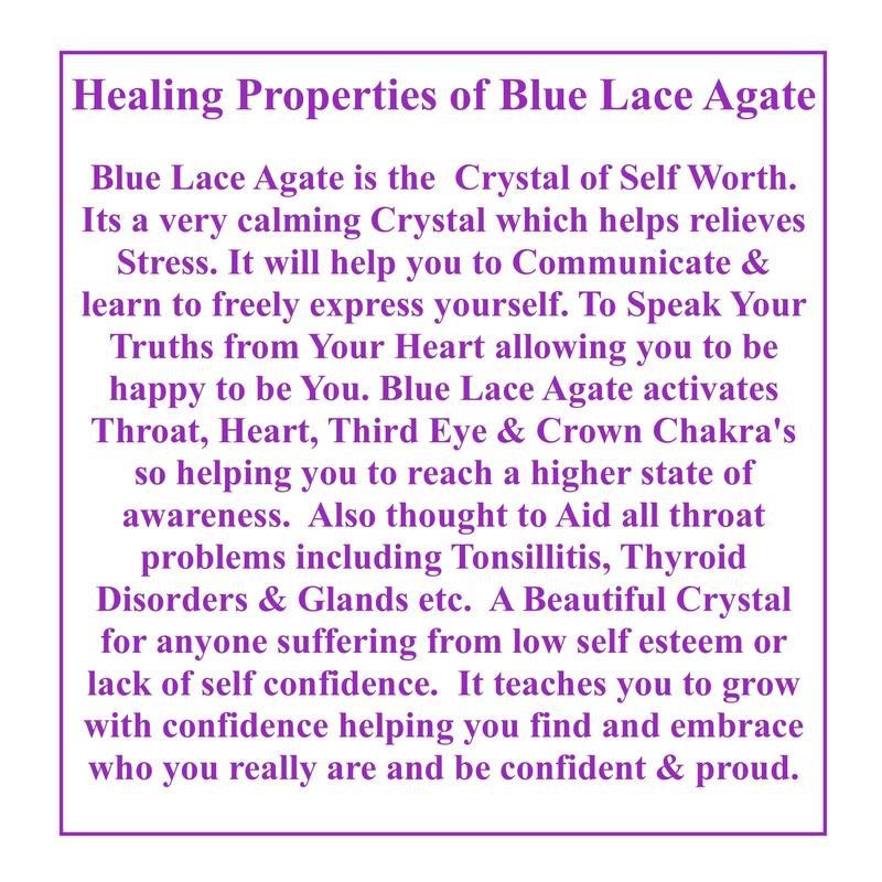 Blue Lace Agate Crystal Chip Bracelet - Confidence & Self Worth jade  bracelets 2