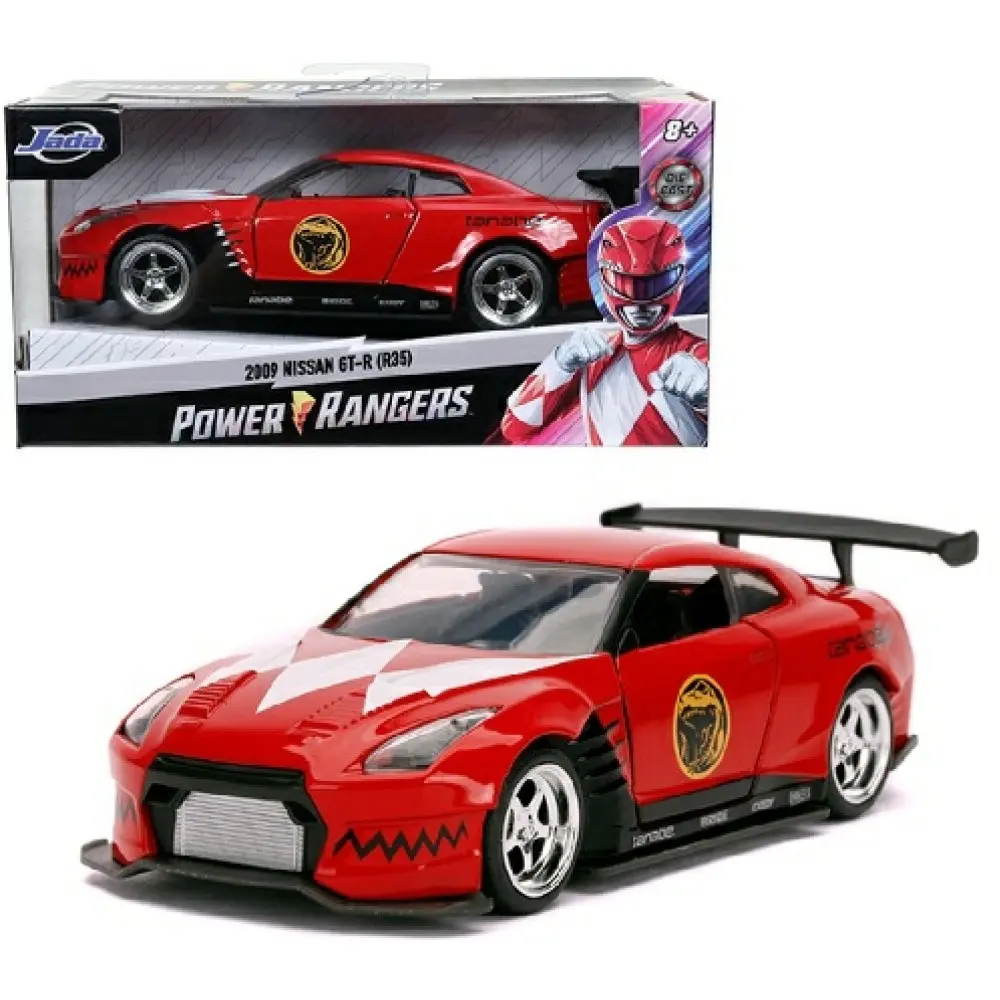 Jada 31827 - 1/32 2009 Nissan Gt-R Red Power Ranger (Power Rangers)