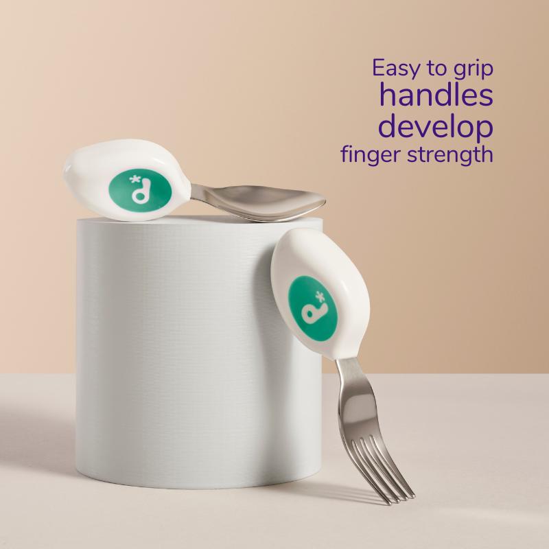 doddl Toddler Cutlery Set - Spoon and Fork for 12+ Months 3