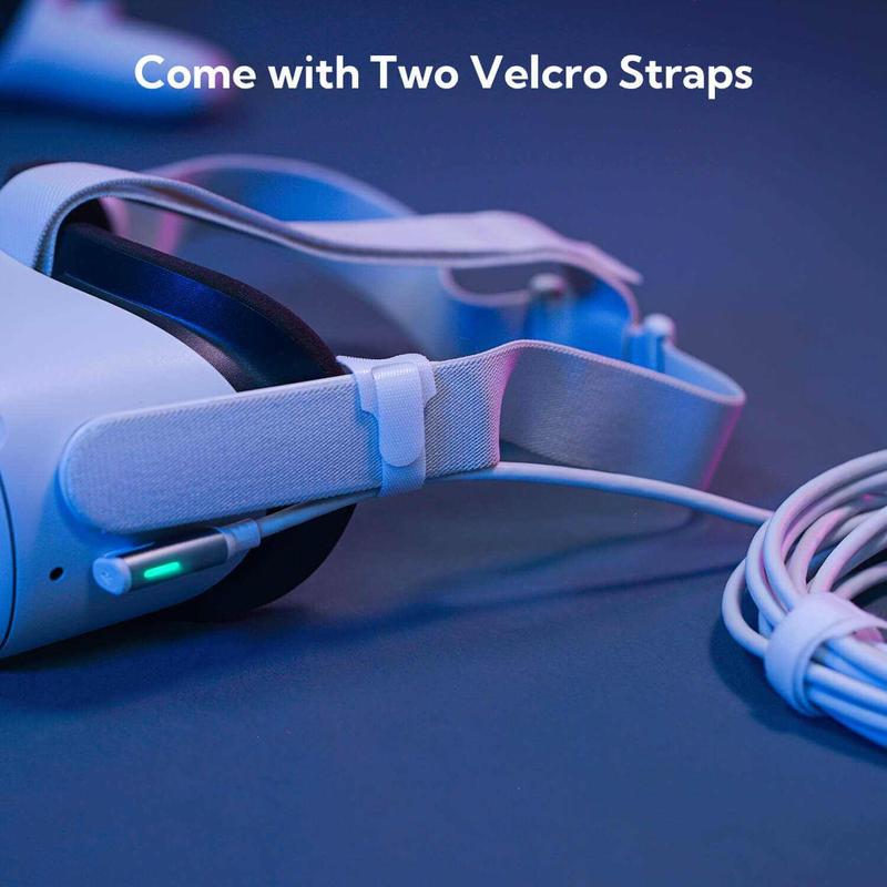 ZyberVR USB-A to USB-C Link Cable 16FT / 5M with LED Indicator for VR Devices Games Port 5