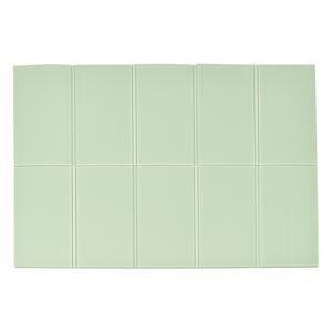 Large Pastel Green | Thick Padded XPE Baby Play Mat | 198 x 148 CM