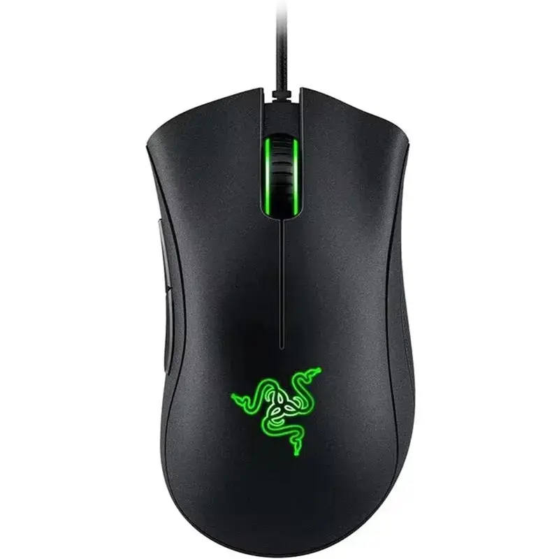 Razer DeathAdder Essential Wired Gaming Mouse / Wired Mice 6400DPI 5 Independently Buttons For Laptop PC Gamer 6