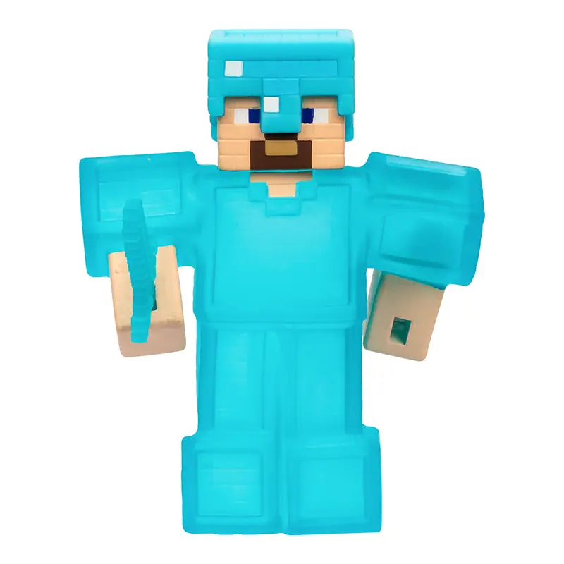 Heroes of Goo Jit Zu Minecraft - Steve With Diamond Armour And Sword 1