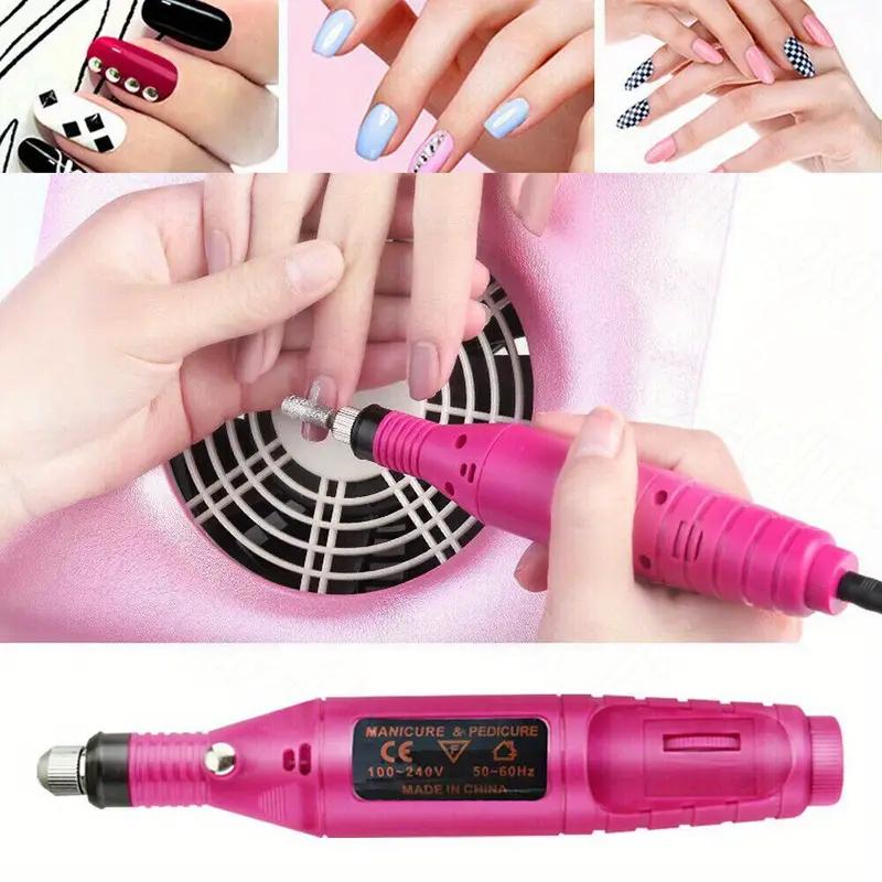 Product Introduction of Electric Nail Drill Kit, Professional Manicure Kit for Acrylic Nail Gel, Portable Adjustable Speed Electric Manicure Pedicure Kit Nail Drill Polishing Shape Machine for Women Girls, Nail Art Pen for Christmas Gift 1
